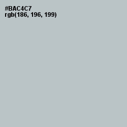 #BAC4C7 - Silver Sand Color Image