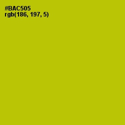 #BAC505 - Rio Grande Color Image