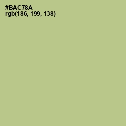 #BAC78A - Rainee Color Image