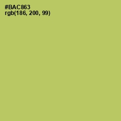 #BAC863 - Wild Willow Color Image