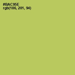 #BAC95E - Celery Color Image