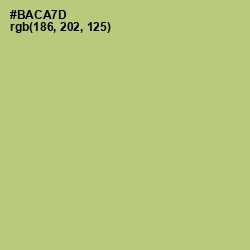 #BACA7D - Wild Willow Color Image