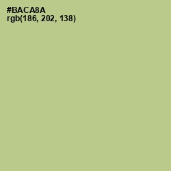 #BACA8A - Feijoa Color Image