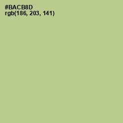 #BACB8D - Rainee Color Image