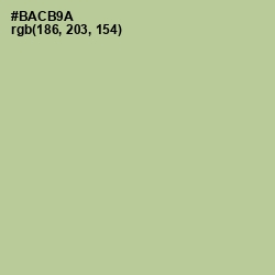 #BACB9A - Rainee Color Image