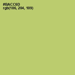 #BACC6D - Wild Willow Color Image