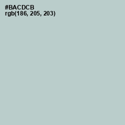 #BACDCB - Loblolly Color Image