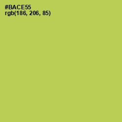#BACE55 - Celery Color Image