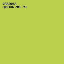 #BAD04A - Conifer Color Image