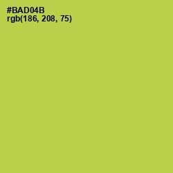 #BAD04B - Conifer Color Image