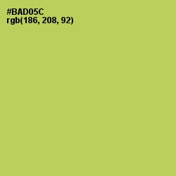 #BAD05C - Celery Color Image