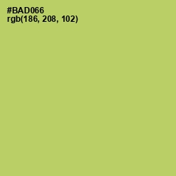 #BAD066 - Wild Willow Color Image