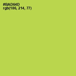 #BAD64D - Conifer Color Image
