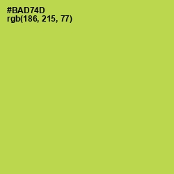 #BAD74D - Conifer Color Image