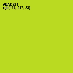 #BAD921 - Key Lime Pie Color Image