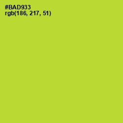 #BAD933 - Key Lime Pie Color Image