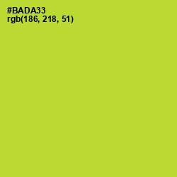 #BADA33 - Key Lime Pie Color Image