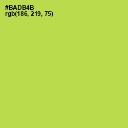 #BADB4B - Conifer Color Image