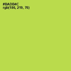 #BADB4C - Conifer Color Image