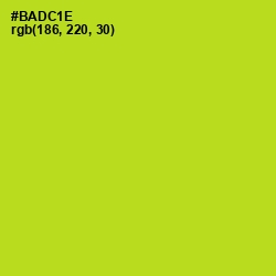 #BADC1E - Fuego Color Image