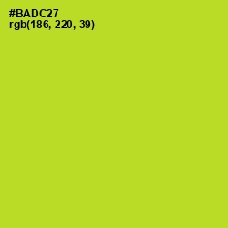 #BADC27 - Key Lime Pie Color Image