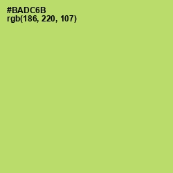 #BADC6B - Wild Willow Color Image