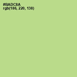 #BADC8A - Feijoa Color Image