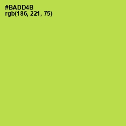 #BADD4B - Conifer Color Image