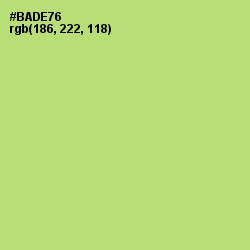 #BADE76 - Wild Willow Color Image