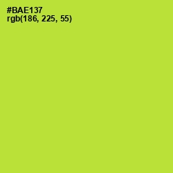 #BAE137 - Green Yellow Color Image