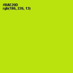 #BAE20D - Inch Worm Color Image