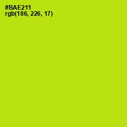 #BAE211 - Inch Worm Color Image