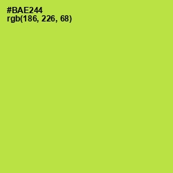 #BAE244 - Conifer Color Image