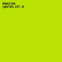 #BAE304 - Inch Worm Color Image