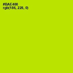 #BAE400 - Inch Worm Color Image