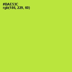 #BAE53C - Green Yellow Color Image