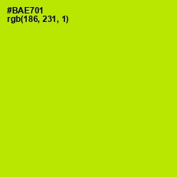 #BAE701 - Inch Worm Color Image