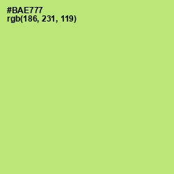 #BAE777 - Wild Willow Color Image