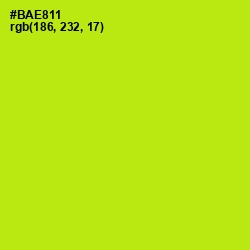 #BAE811 - Inch Worm Color Image