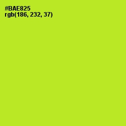 #BAE825 - Green Yellow Color Image