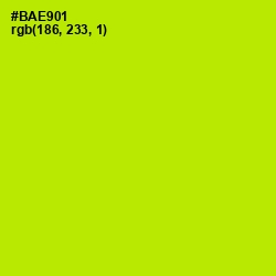 #BAE901 - Inch Worm Color Image