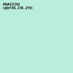 #BAEEDB - Cruise Color Image