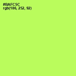 #BAFC5C - Conifer Color Image