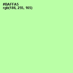 #BAFFA5 - Madang Color Image