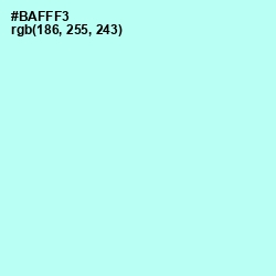 #BAFFF3 - Charlotte Color Image