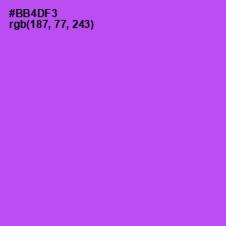 #BB4DF3 - Lavender Color Image