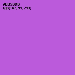 #BB5BDB - Lavender Color Image