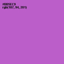 #BB5EC9 - Amethyst Color Image