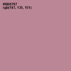 #BB8797 - Bouquet Color Image