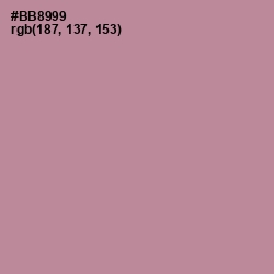 #BB8999 - Bouquet Color Image